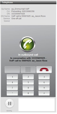 in call
