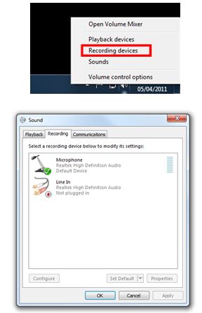 Recording devices