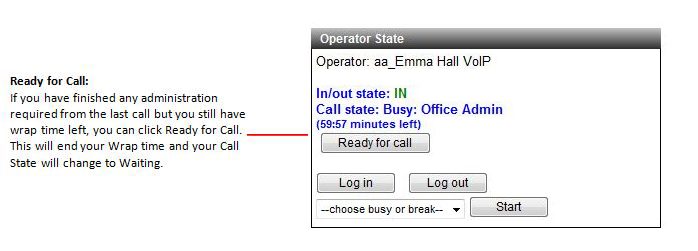 ready for call