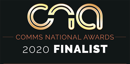 Cirrus are finalists in twelve categories in the Comms National Awards 2020