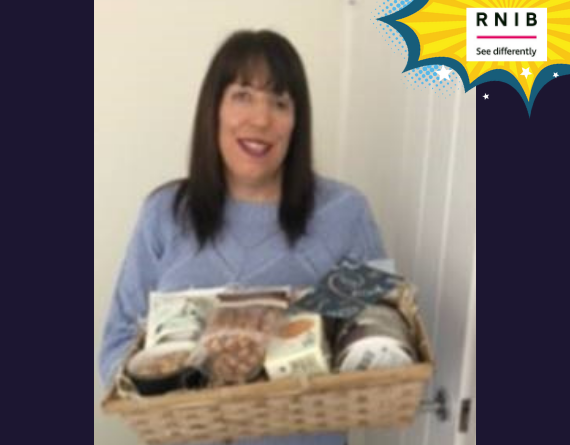 Viv Mills at RNIB CCHero