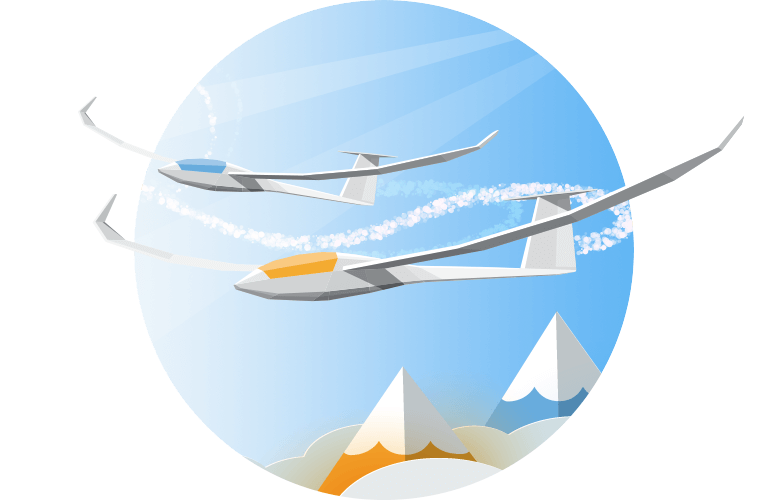 Cirrus partner paper art