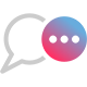 Cirrus pink chat icon